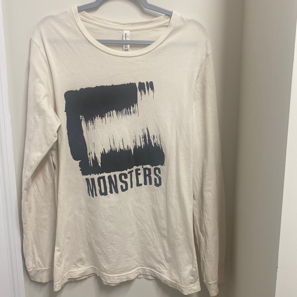 Monsters dance convention long sleeve tee shirt size Large - Picture 1 of 3